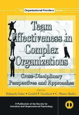 Team Effectiveness In Complex Organizations: Cross-Disciplinary Perspectives and Approaches - Eduardo Salas,Gerald F. Goodwin,C. Shawn Burke - cover