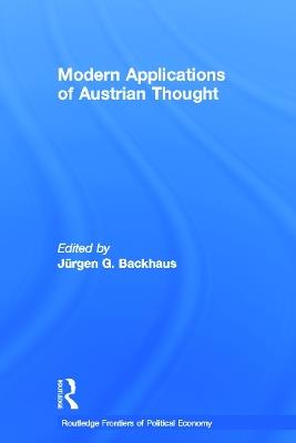 Modern Applications of Austrian Thought - cover