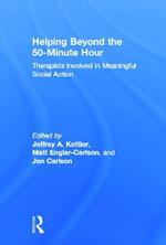 Helping Beyond the 50-Minute Hour: Therapists Involved in Meaningful Social Action