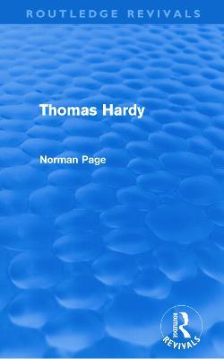 Thomas Hardy (Routledge Revivals) - Norman Page - cover