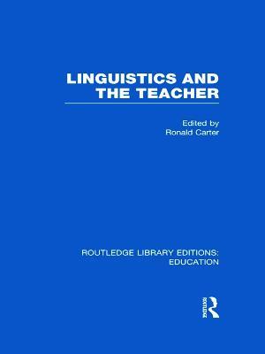 Linguistics and the Teacher - cover
