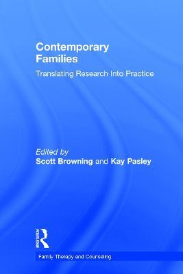 Contemporary Families: Translating Research Into Practice - cover