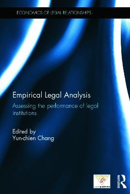 Empirical Legal Analysis: Assessing the performance of legal institutions - cover