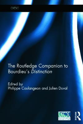 The Routledge Companion to Bourdieu's 'Distinction' - cover
