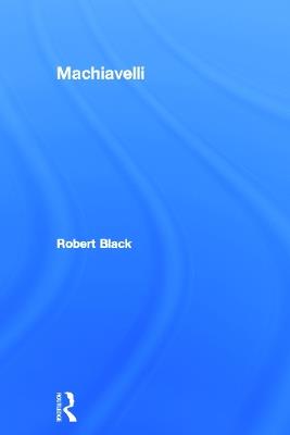 Machiavelli - Robert Black - cover