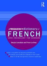 A Frequency Dictionary of French: Core Vocabulary for Learners