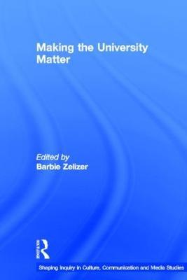 Making the University Matter - cover