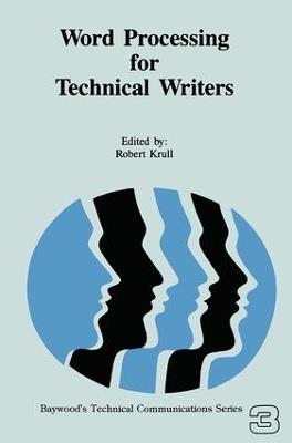 Word Processing for Technical Writers - Robert Krull - cover
