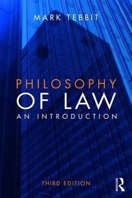 Philosophy of Law: An Introduction - Mark Tebbit - cover