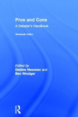 Pros and Cons: A Debaters Handbook - cover