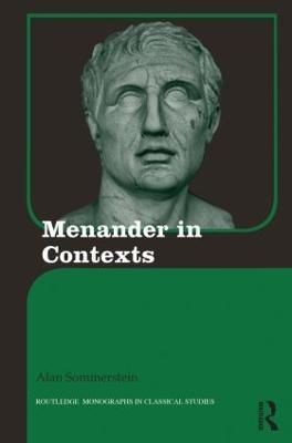 Menander in Contexts - cover
