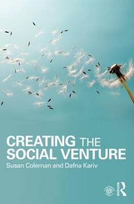 Creating the Social Venture - Susan Coleman,Dafna Kariv - cover
