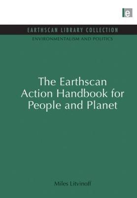 The Earthscan Action Handbook for People and Planet - Miles Litvinoff - cover