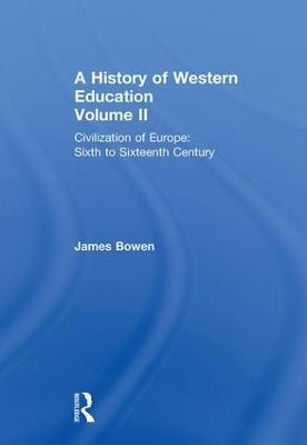 Hist West Educ:Civil Europe V2 - James Bowen - cover