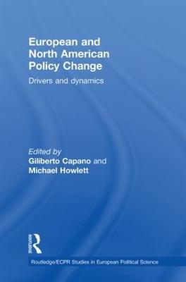 European and North American Policy Change: Drivers and Dynamics - cover