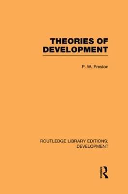Theories of Development - Peter Preston - cover