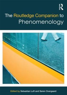 The Routledge Companion to Phenomenology - cover