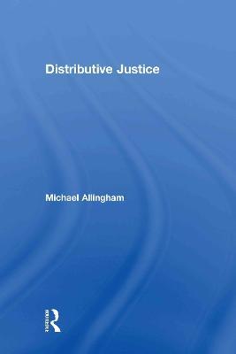 Distributive Justice - Michael Allingham - cover