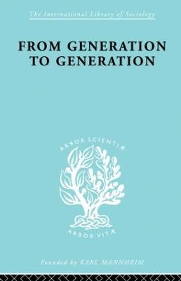 From Generation to Generation: Age Groups and Social Structure - S. N. Eisenstadt - cover