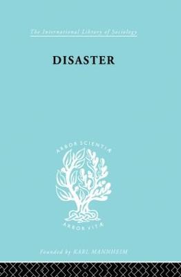 Disaster: A Psychological Essay - Martha Wolfenstein - cover