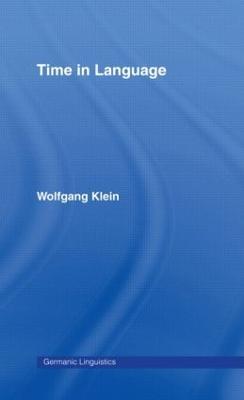 Time in Language - Wolfgang Klein - cover