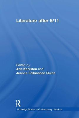 Literature after 9/11 - cover