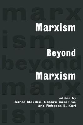 Marxism Beyond Marxism - cover