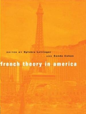 French Theory in America - cover