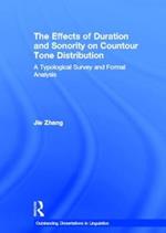 The Effects of Duration and Sonority on Countour Tone Distribution: A Typological Survey and Formal Analysis