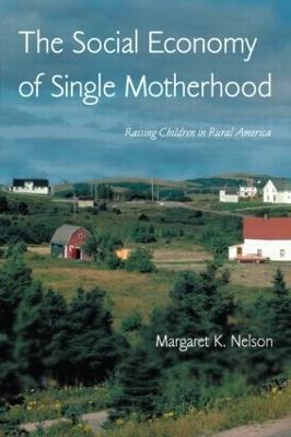 The Social Economy of Single Motherhood: Raising Children in Rural America - Margaret Nelson - cover
