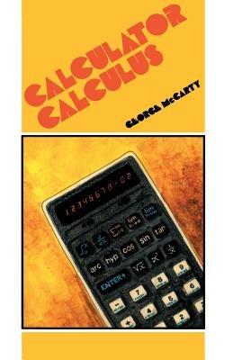 Calculator Calculus - G. Mccarty - cover