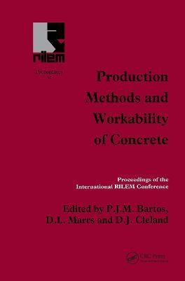 Production Methods and Workability of Concrete - cover