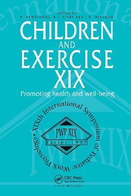 Children and Exercise XIX: Promoting health and well-being - cover