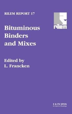 Bituminous Binders and Mixes - cover