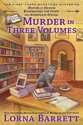 Murder in Three Volumes - Lorna Barrett - cover