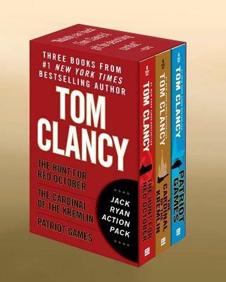 Tom Clancy's Jack Ryan Boxed Set (Books 1-3): THE HUNT FOR RED OCTOBER, PATRIOT GAMES, and THE CARDINAL OF THE KREMLIN - Tom Clancy - cover