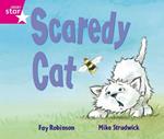 Rigby Star Guided Reception: Pink Level: Scaredy Cat Pupil Book (single)