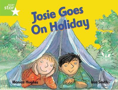 Rigby Star Guided 1 Green Level: Josie Goes on Holiday Pupil Book (single) - Monica Hughes - cover