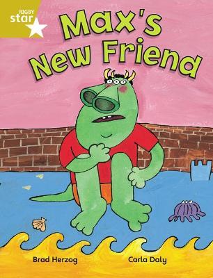 Rigby Star Independent Gold Reader 2: Max's New Friend - Brad Herzog - cover