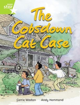Rigby  Star Indep Year 2 Lime Fiction The Cobsdown Cat Chase Single - Carrie Weston - cover