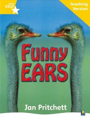 Rigby Star Non-fiction Guided Reading Yellow Level: Funny Ears Teaching Version - cover