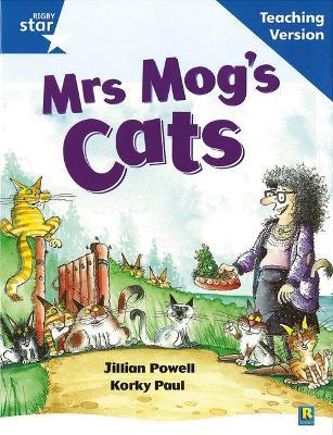 Rigby Star Guided Reading Blue Level: Mrs Mog's Cat Teaching Version - cover
