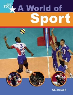 Rigby Star Guided Quest Turquoise: A World Of Sports Pupil Book (single) - cover