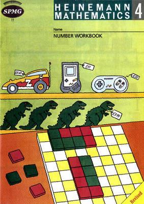 Heinemann Maths 4: Number Workbook - cover