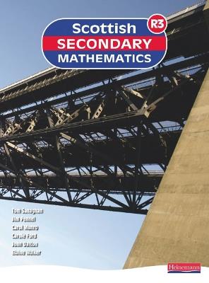 Scottish Secondary Mathematics Red 3 Student Book - Tom Sanaghan,John Pennel,Carol Munro - cover