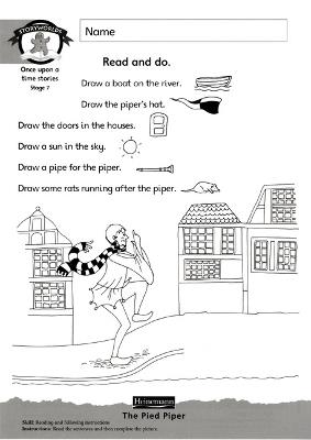 Literacy Edition Storyworlds Stage 7, Once Upon A Time World, Workbook - Diana Bentley,Dee Reid - cover