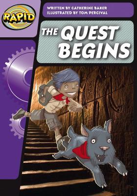 Rapid Phonics Step 3: The Quest Begins (Fiction) - Catherine Baker - cover