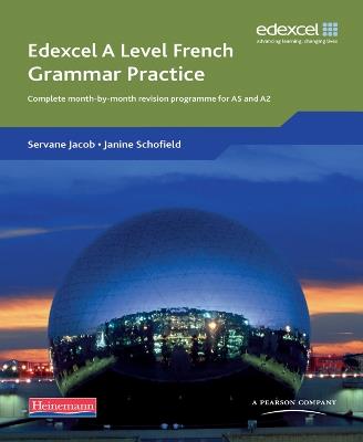 Edexcel A Level French Grammar Practice Book - Servane Jacob,Janine Schofield - cover