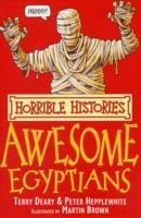 The Awesome Egyptians - Terry Deary,Peter Hepplewhite - cover