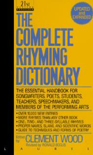 The Complete Rhyming Dictionary: Updated and Expanded